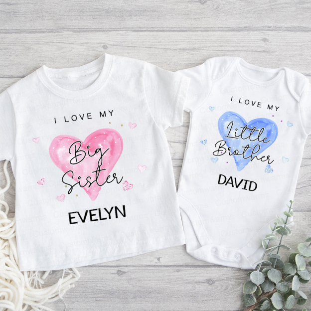Personalized Matching Sibling Shirts | CWSibling16