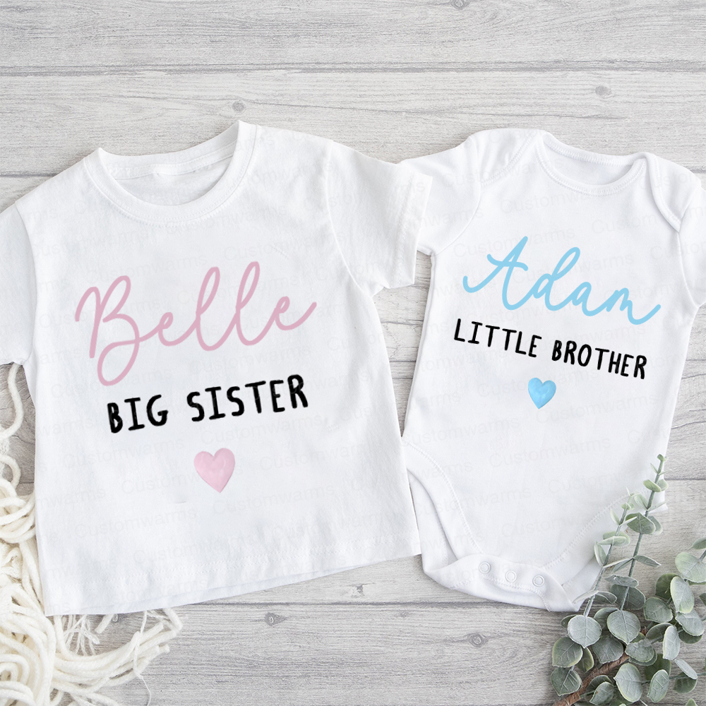 Personalized Matching Sibling Shirts | CWSibling18