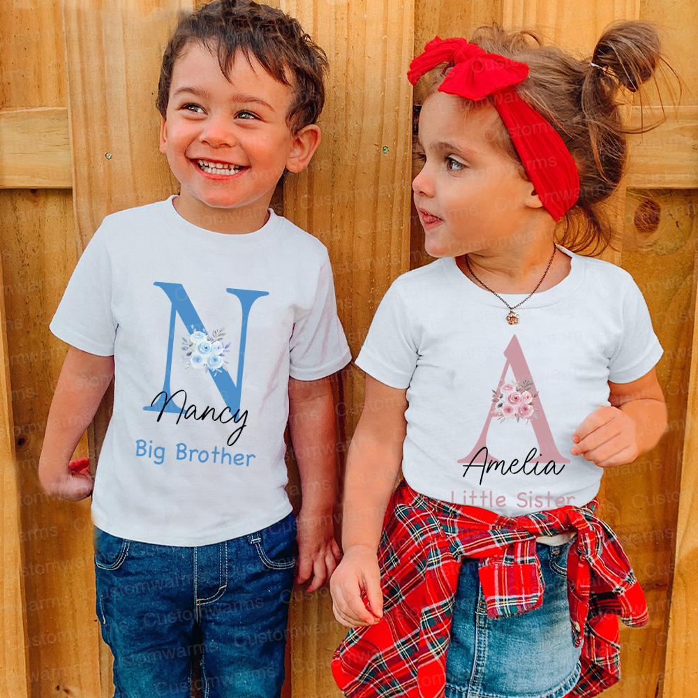 Personalized Matching Sibling Shirts | CWSibling19