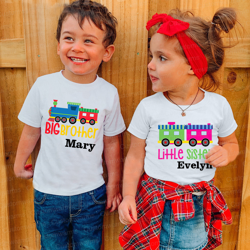 Personalized Matching Sibling Shirts | CWSibling21