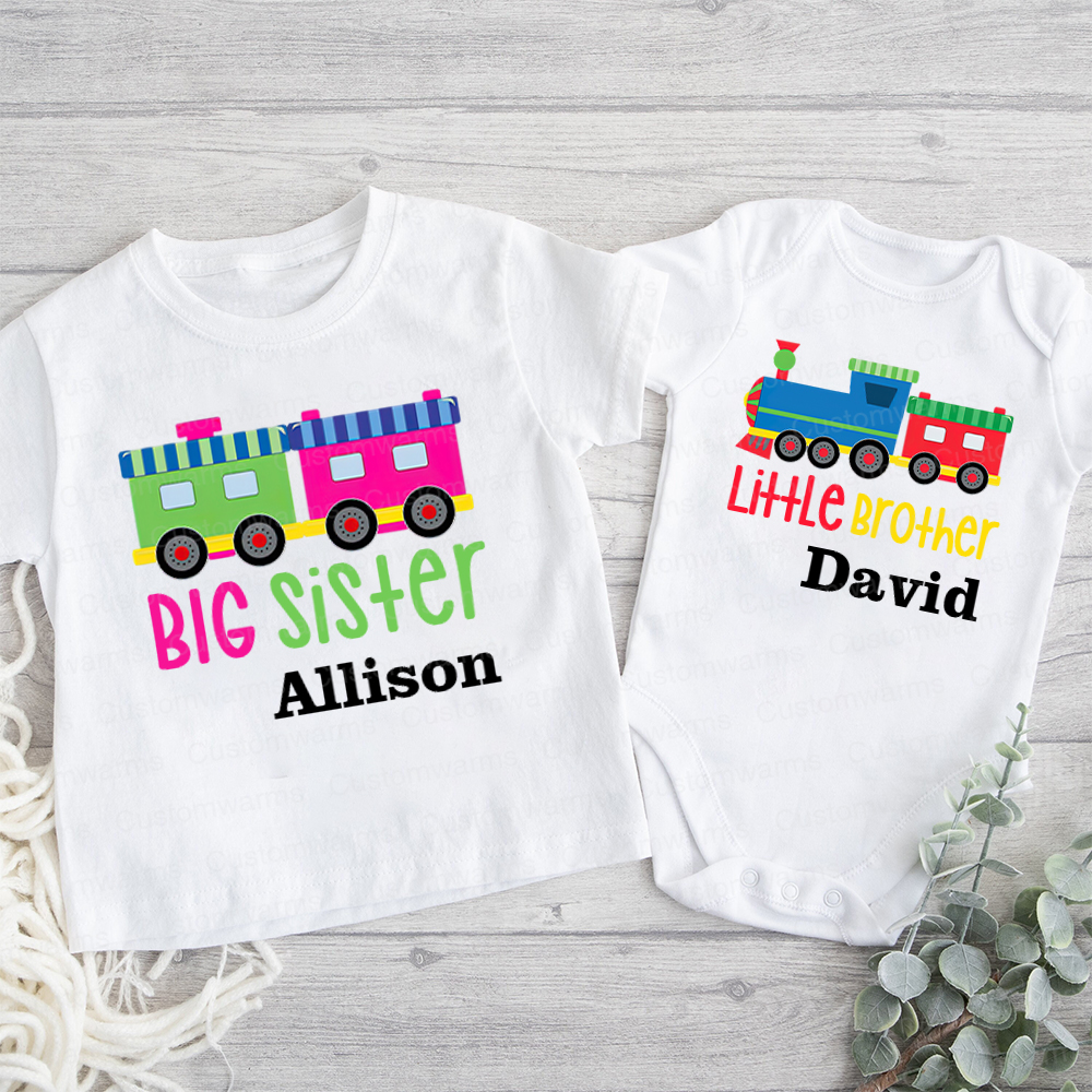 Personalized Matching Sibling Shirts | CWSibling21