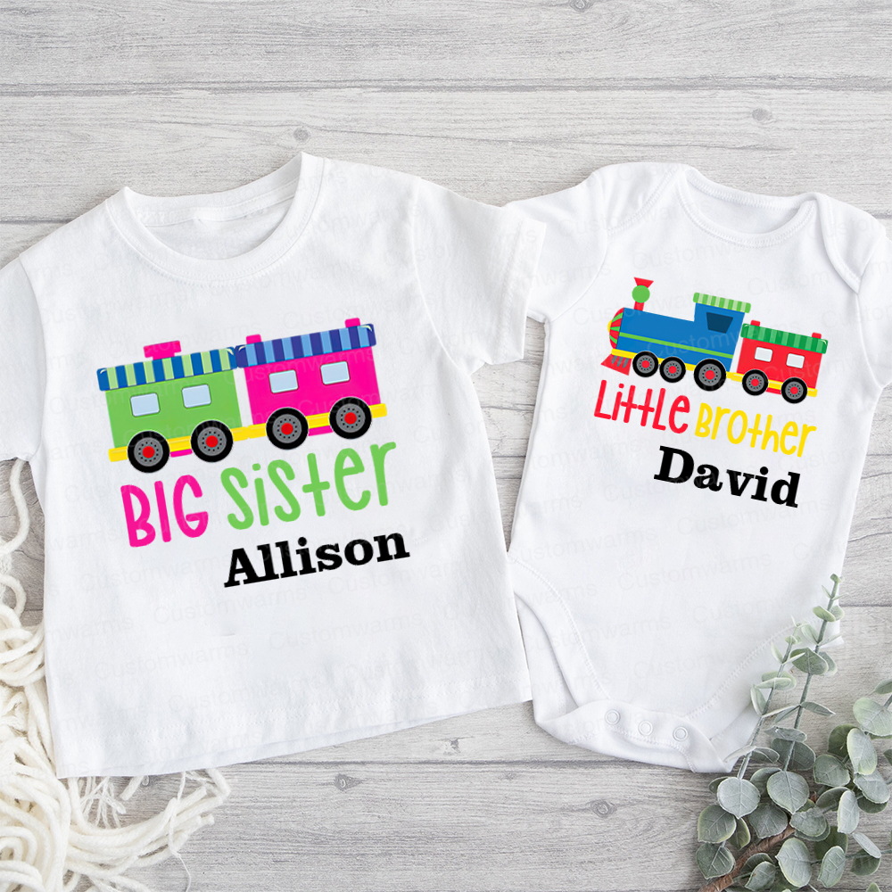 Personalized Matching Sibling Shirts | CWSibling21