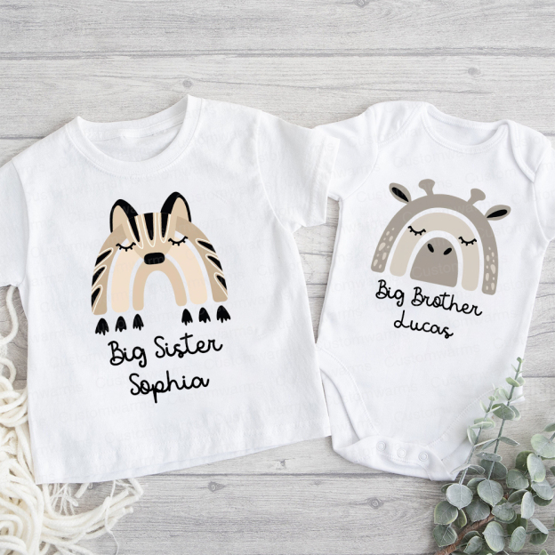 Personalized Matching Sibling Shirts | CWSibling22