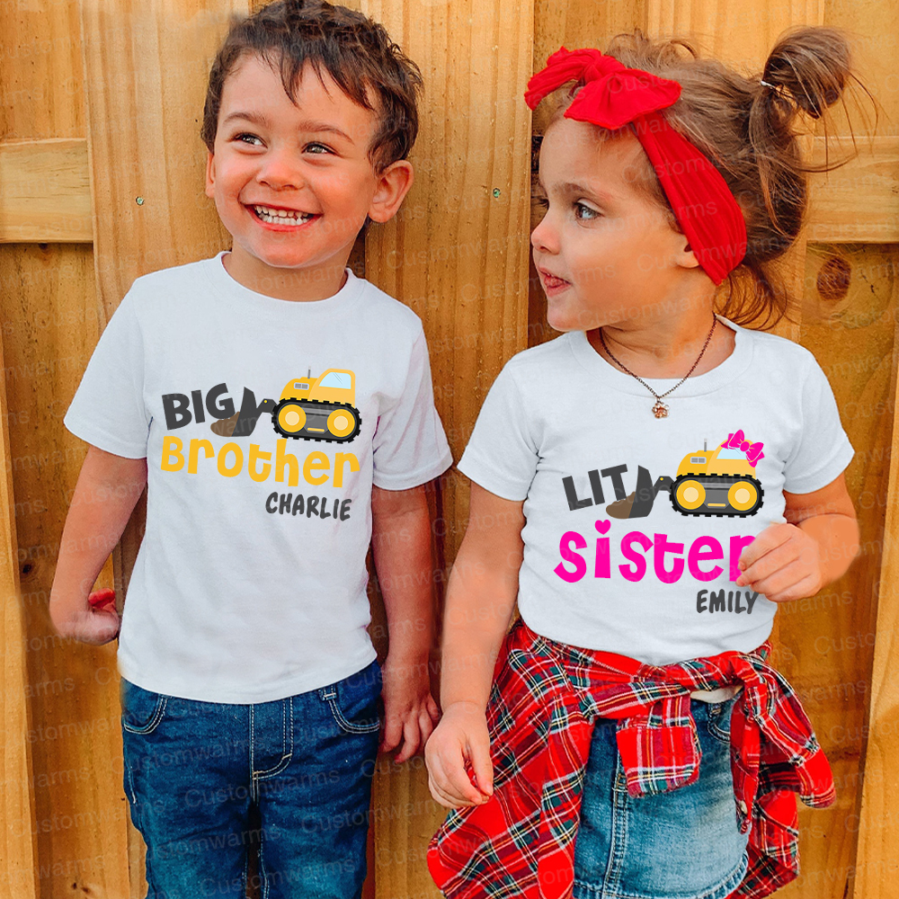 Personalized Matching Sibling Shirts | CWSibling26