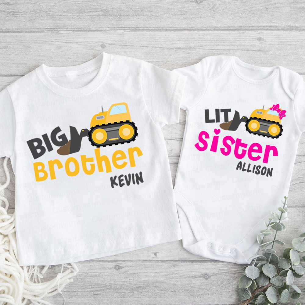Personalized Matching Sibling Shirts | CWSibling26