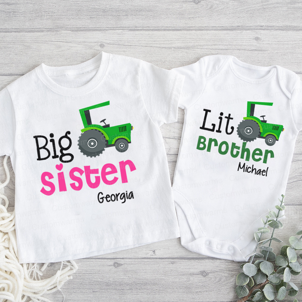 Personalized Matching Sibling Shirts | CWSibling27