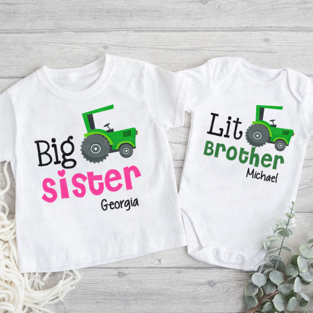 Personalized Matching Sibling Shirts | CWSibling27