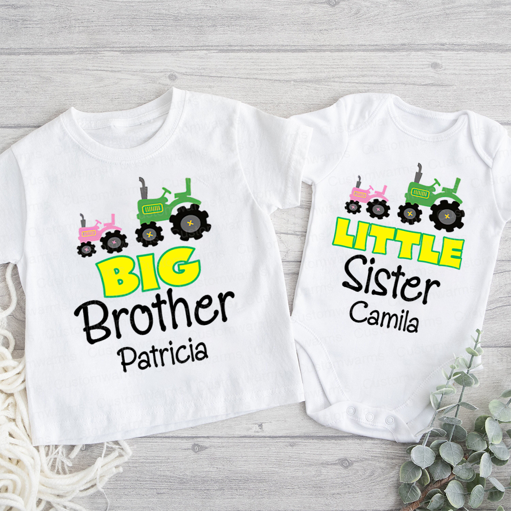 Personalized Matching Sibling Shirts | CWSibling28