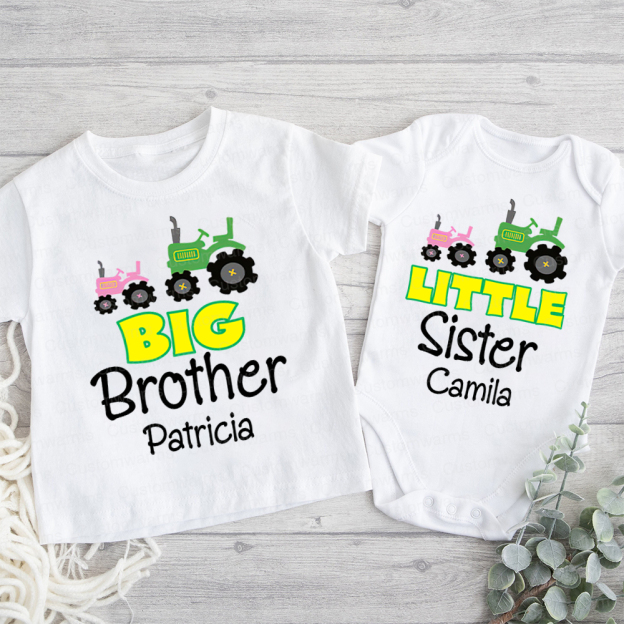 Personalized Matching Sibling Shirts | CWSibling28