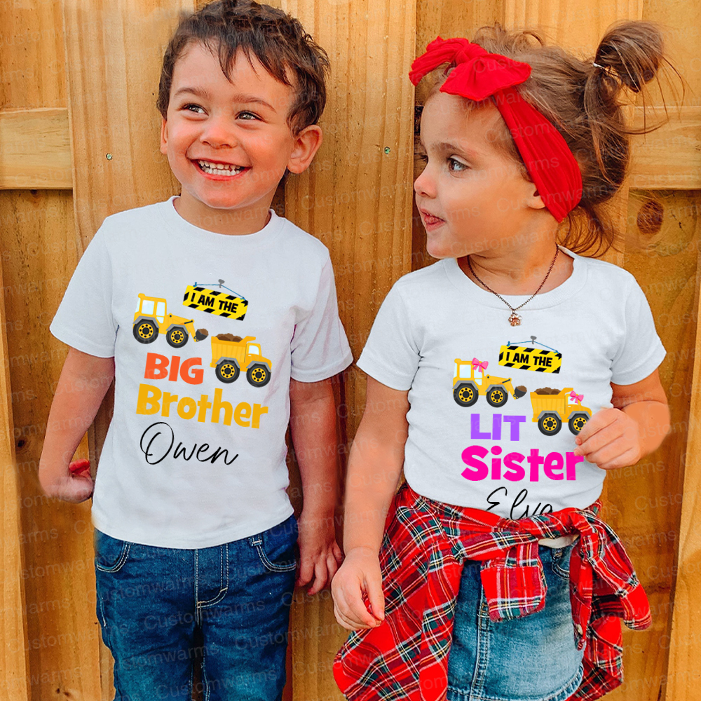 Personalized Matching Sibling Shirts | CWSibling29