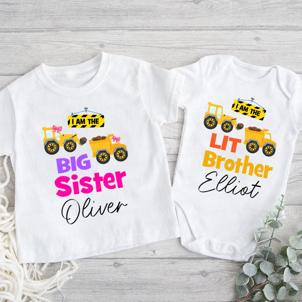 Personalized Matching Sibling Shirts | CWSibling29