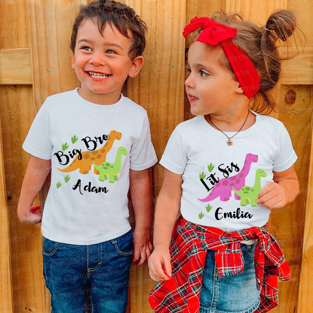 Personalized Matching Sibling Shirts | CWSibling30