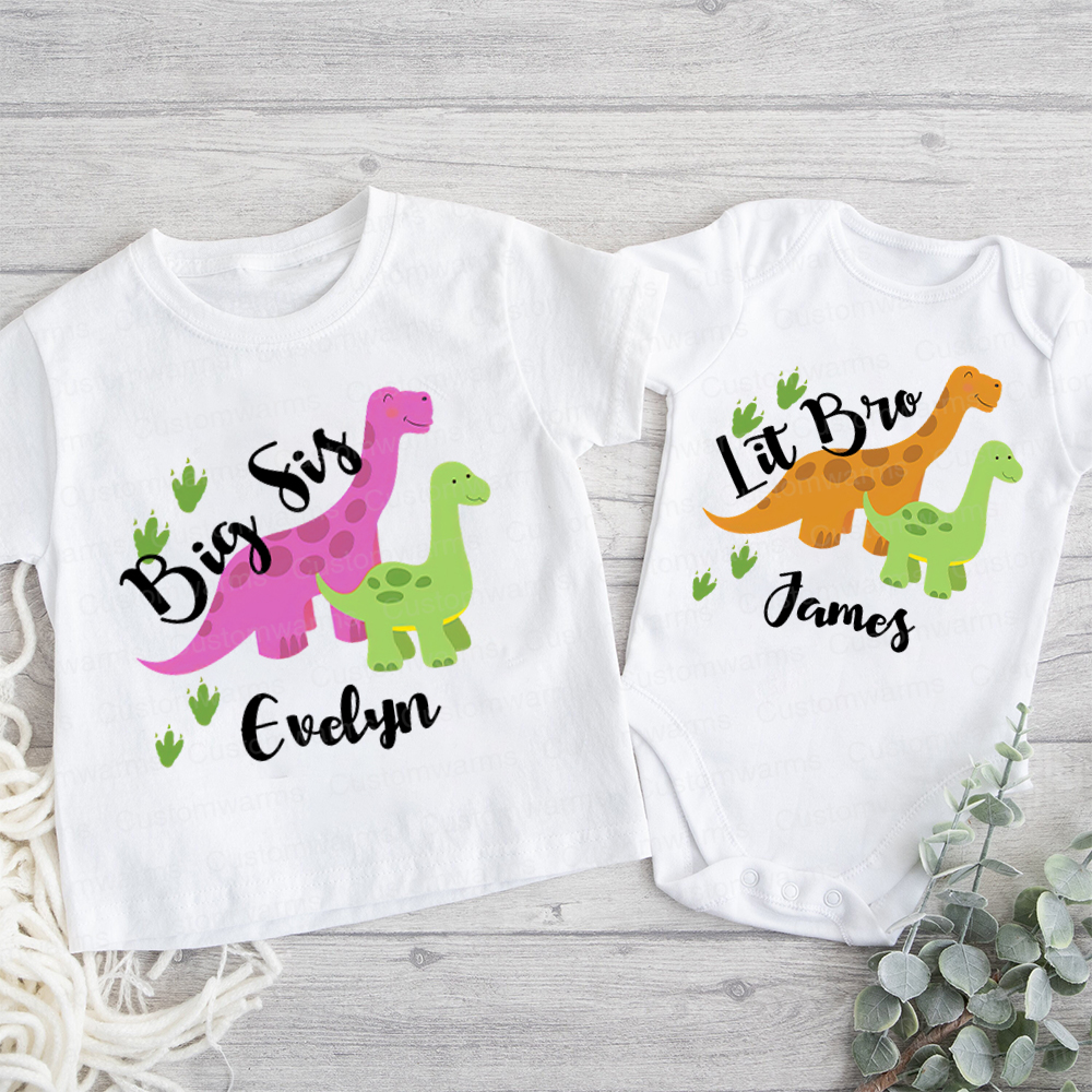 Personalized Matching Sibling Shirts | CWSibling30
