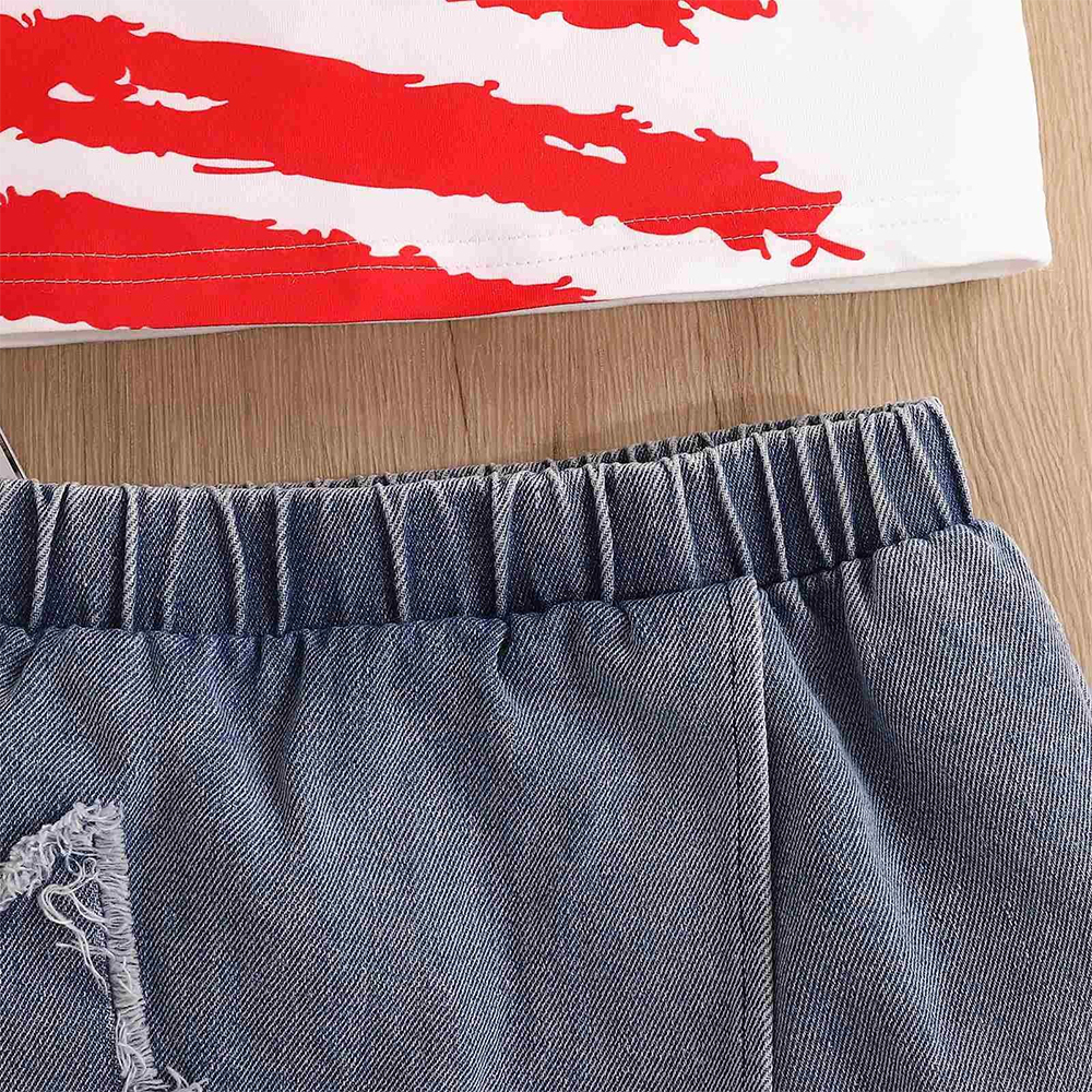 Personalized 4th of July Independence Day Outfit Set | CWBaby226