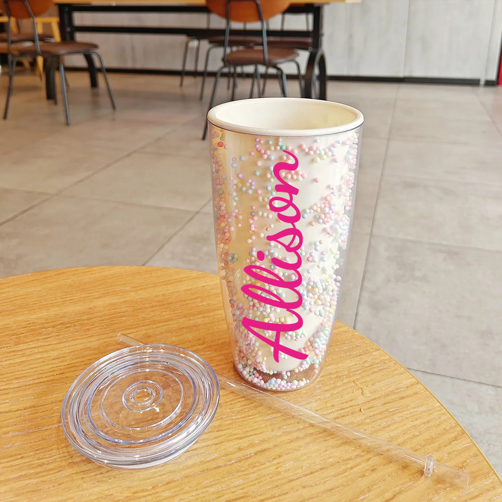 Personalised BPA Free 24oz Rainbow Tumblers Bottles | YouBottle73