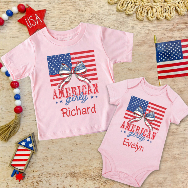 Personalized 4th of July Independence Day Shirts | CWBaby236