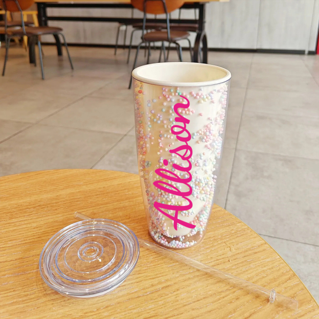 Personalised BPA Free 24oz Rainbow Tumblers Bottles | YouBottle73