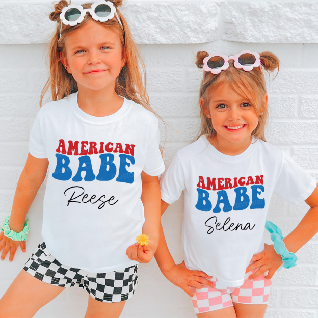 Personalized 4th of July Independence Day Shirts | CWBaby237