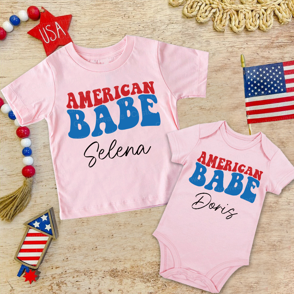 Personalized 4th of July Independence Day Shirts | CWBaby237