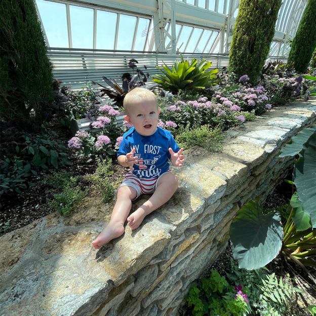 Personalized 4th of July Independence Day Romper | CWBaby239