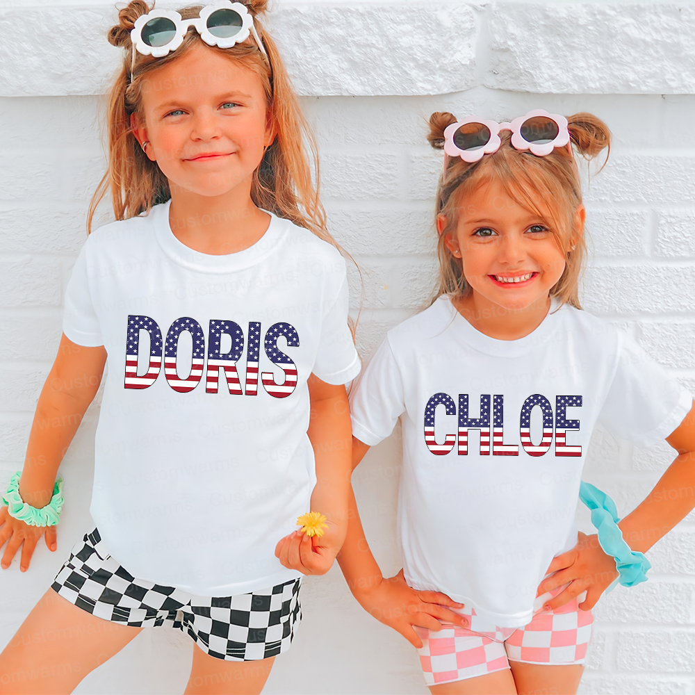 Personalized 4th of July Independence Day Shirts | CWBaby245