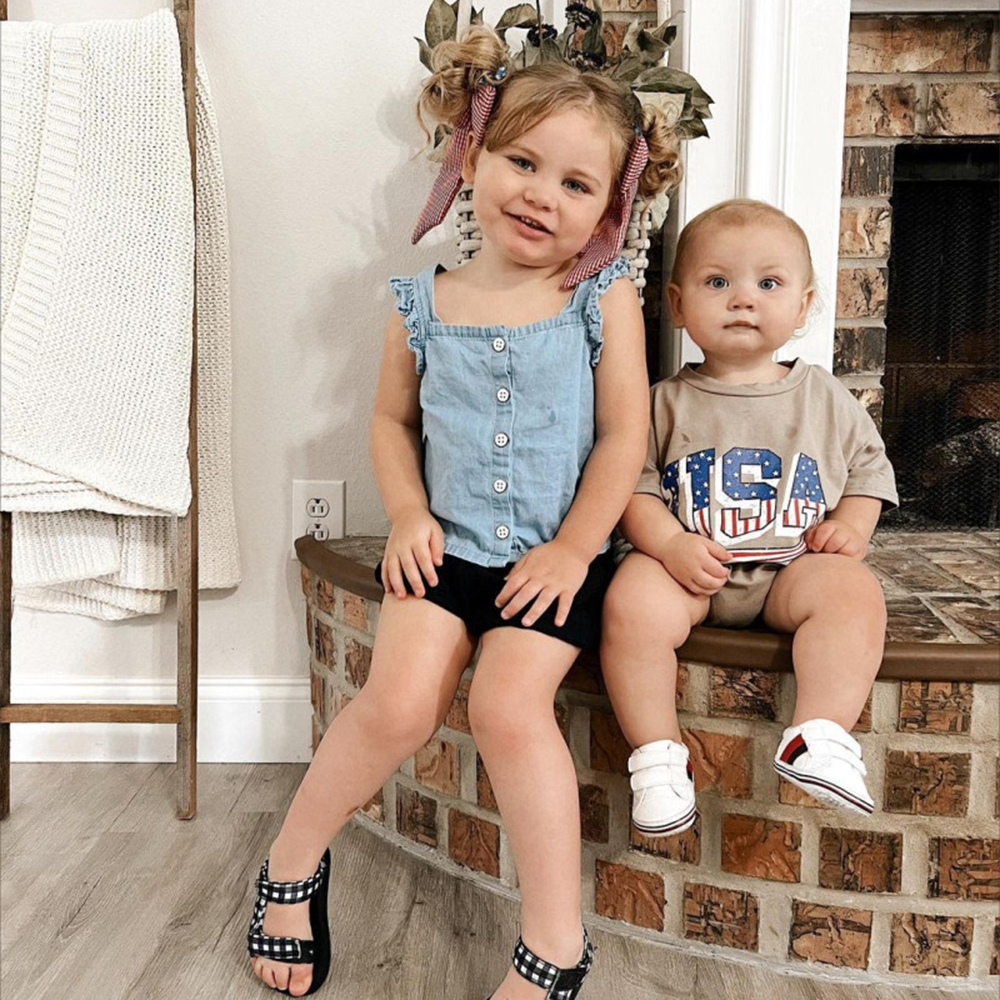 Personalized 4th of July Independence Day Romper | CWBaby246