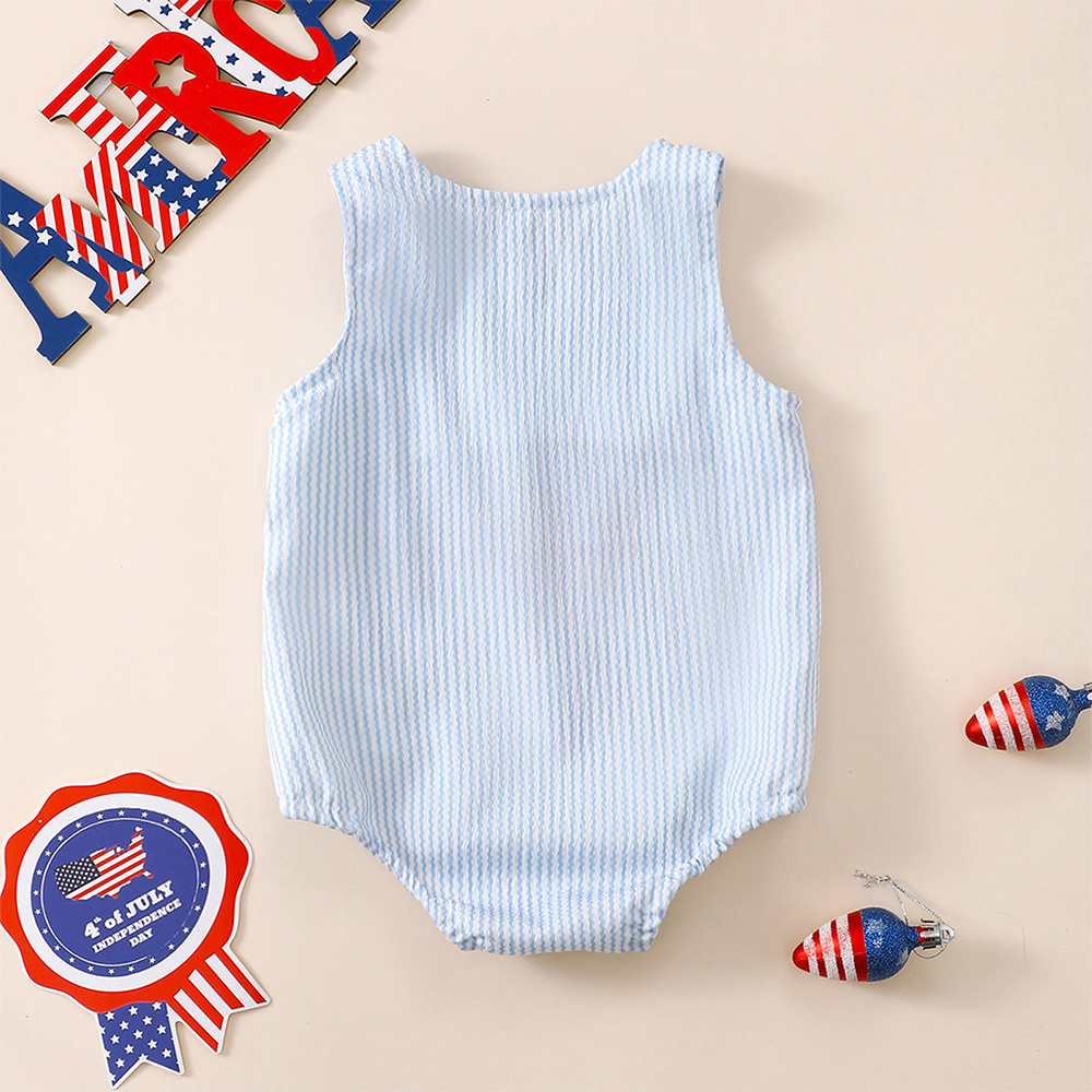 Personalized 4th of July Independence Day Romper | CWBaby250