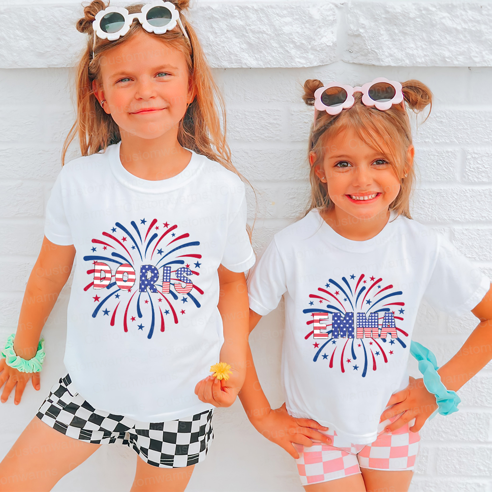 Personalized 4th of July Independence Day Shirts | CWBaby252