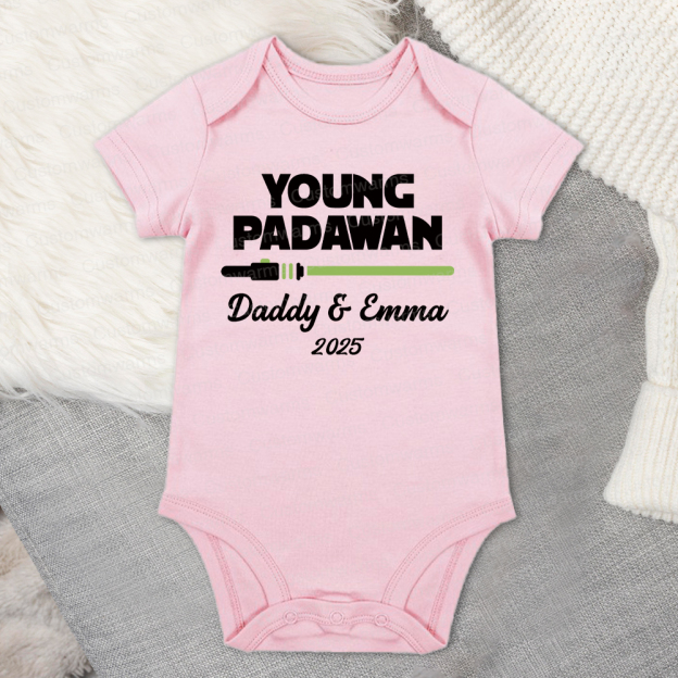 Personalized First Father's Day Daddy and Baby Outfit | CWFamily102