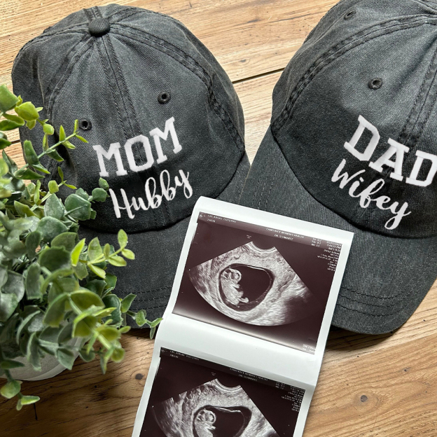 Personalized Embroidery Dad and Mini Matching Hat | CWBeach192