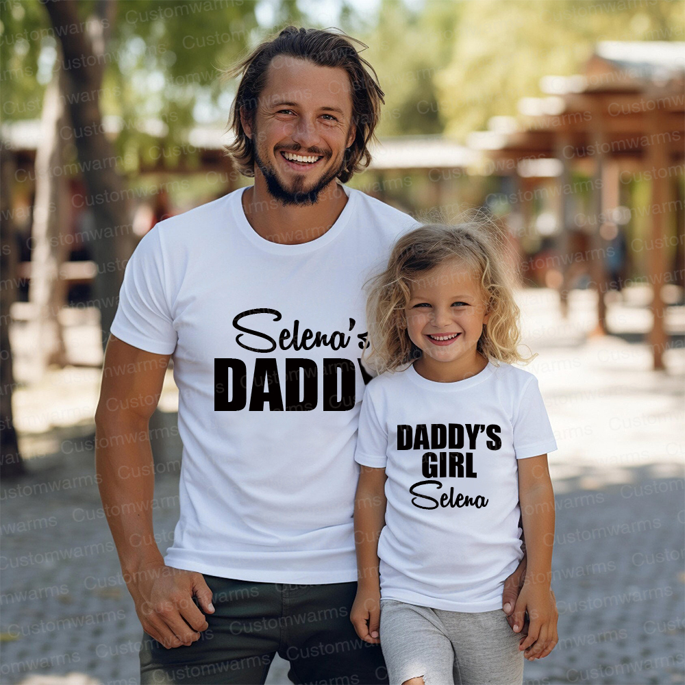 Personalized First Father's Day Daddy and Me Outfit | CWFamily113