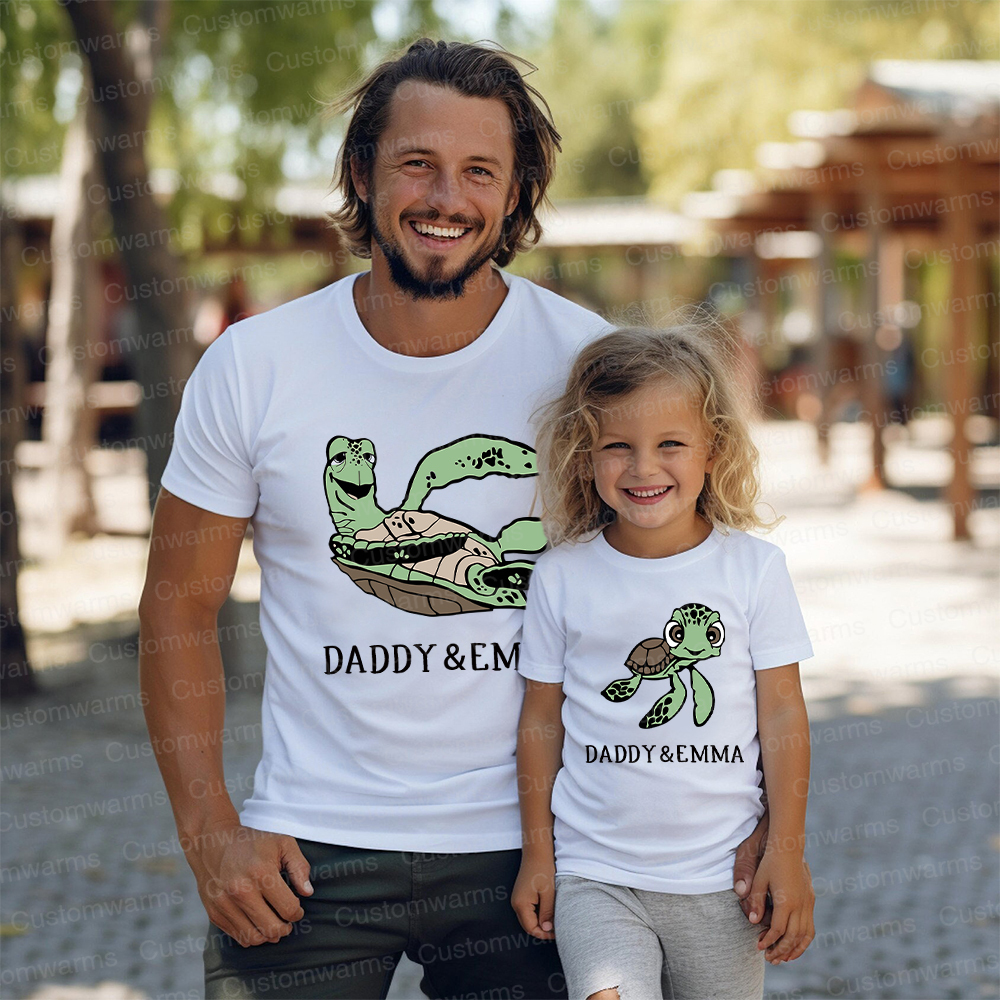 Personalized First Father's Day Daddy and Me Outfit | CWFamily117