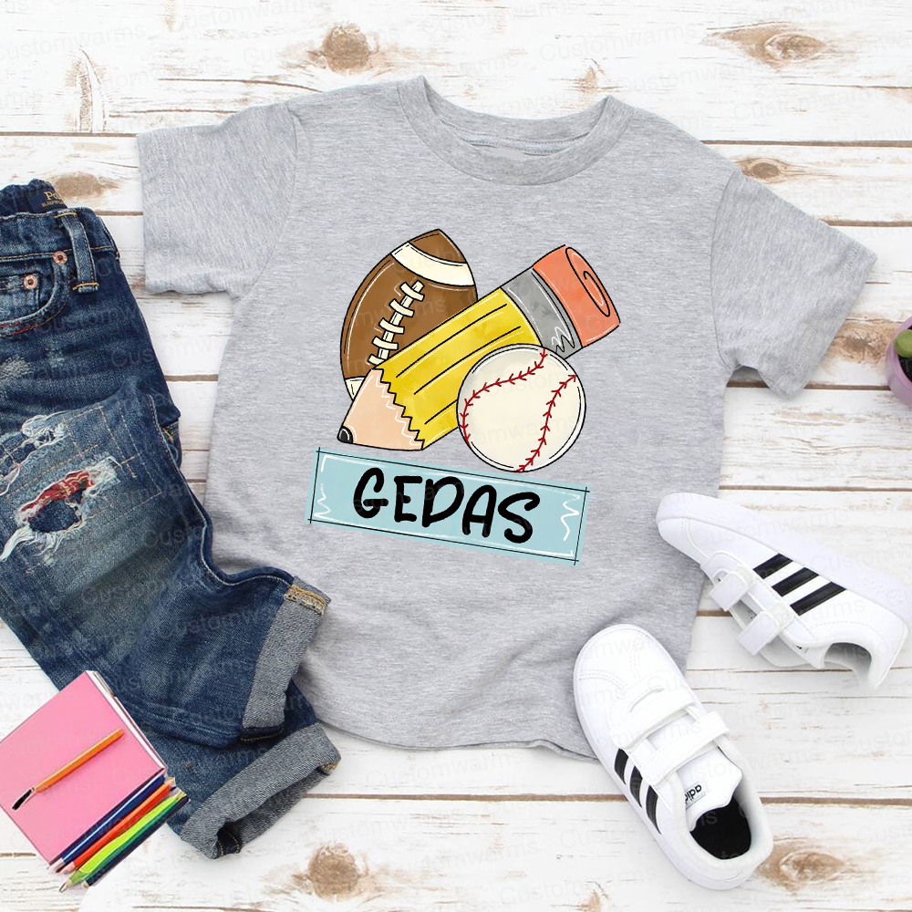 Personalized First Day Of Back To School Shirt | CWSchool08