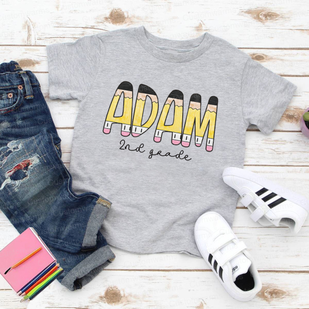 Personalized First Day Of Back To School Shirt | CWSchool09