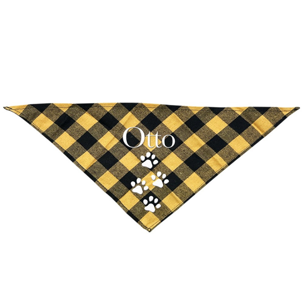 Personalized Embroidered Dog Bandana for Comfort & Unique | BKPet164