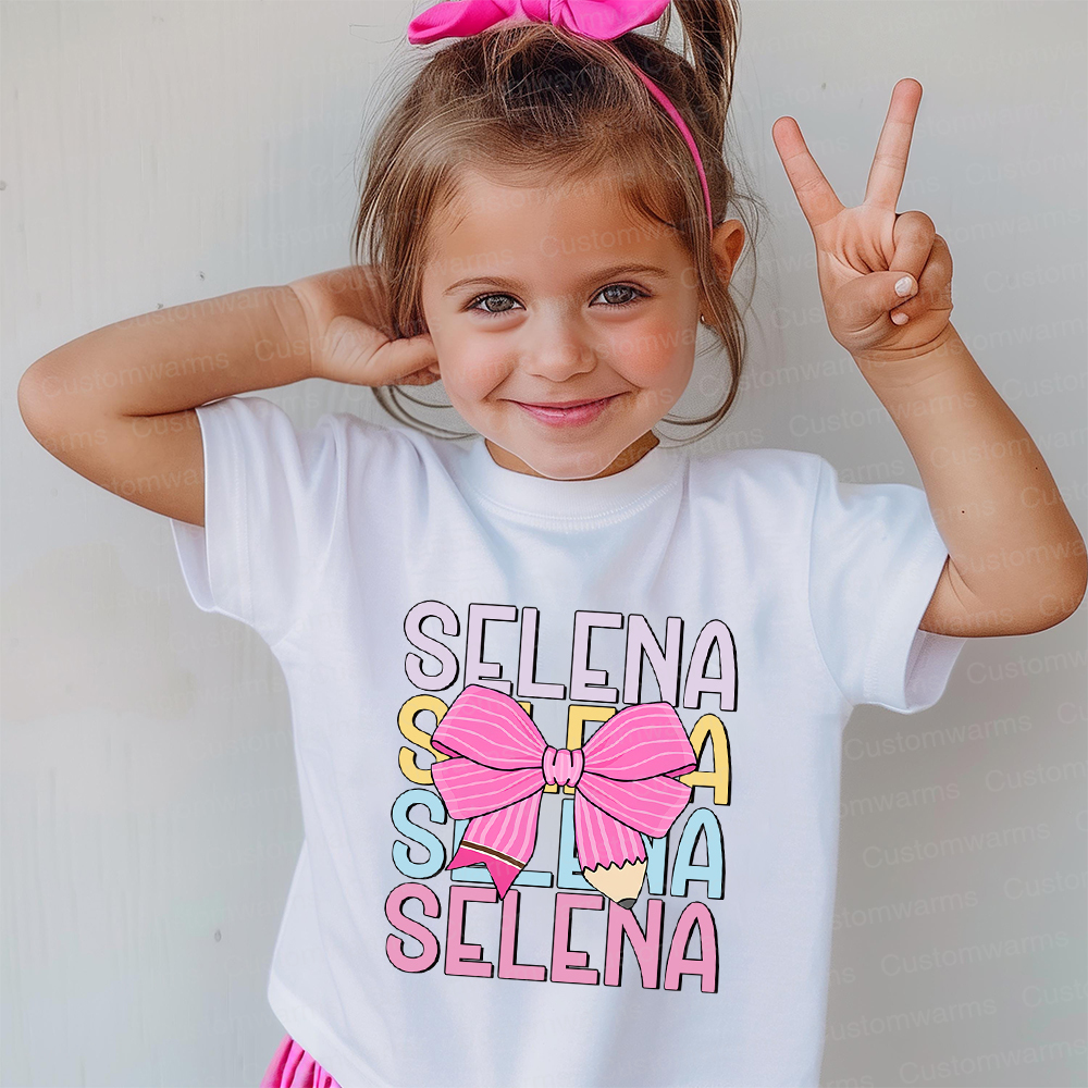 Personalized First Day Of Back To School Shirt | CWSchool11