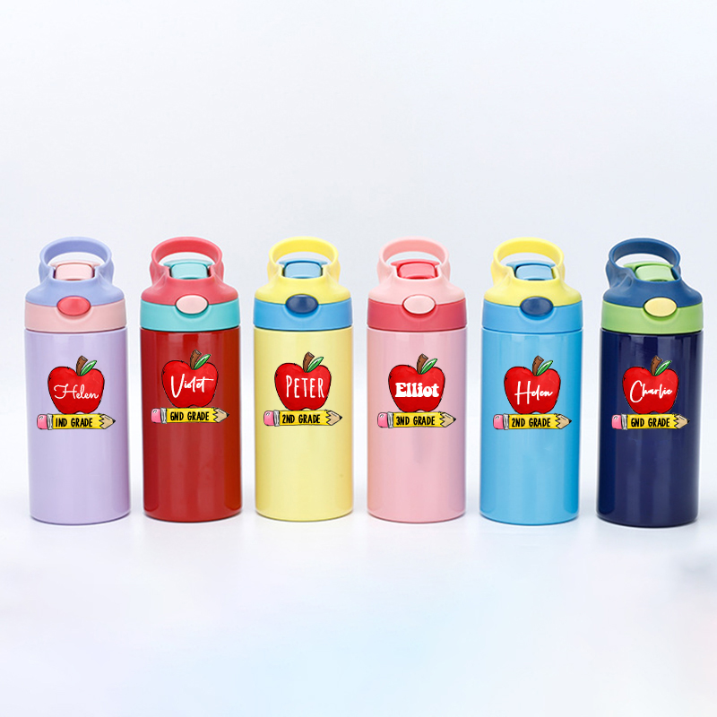 Personalised BPA Free 12oz Kid Water Bottles | YouBottle77