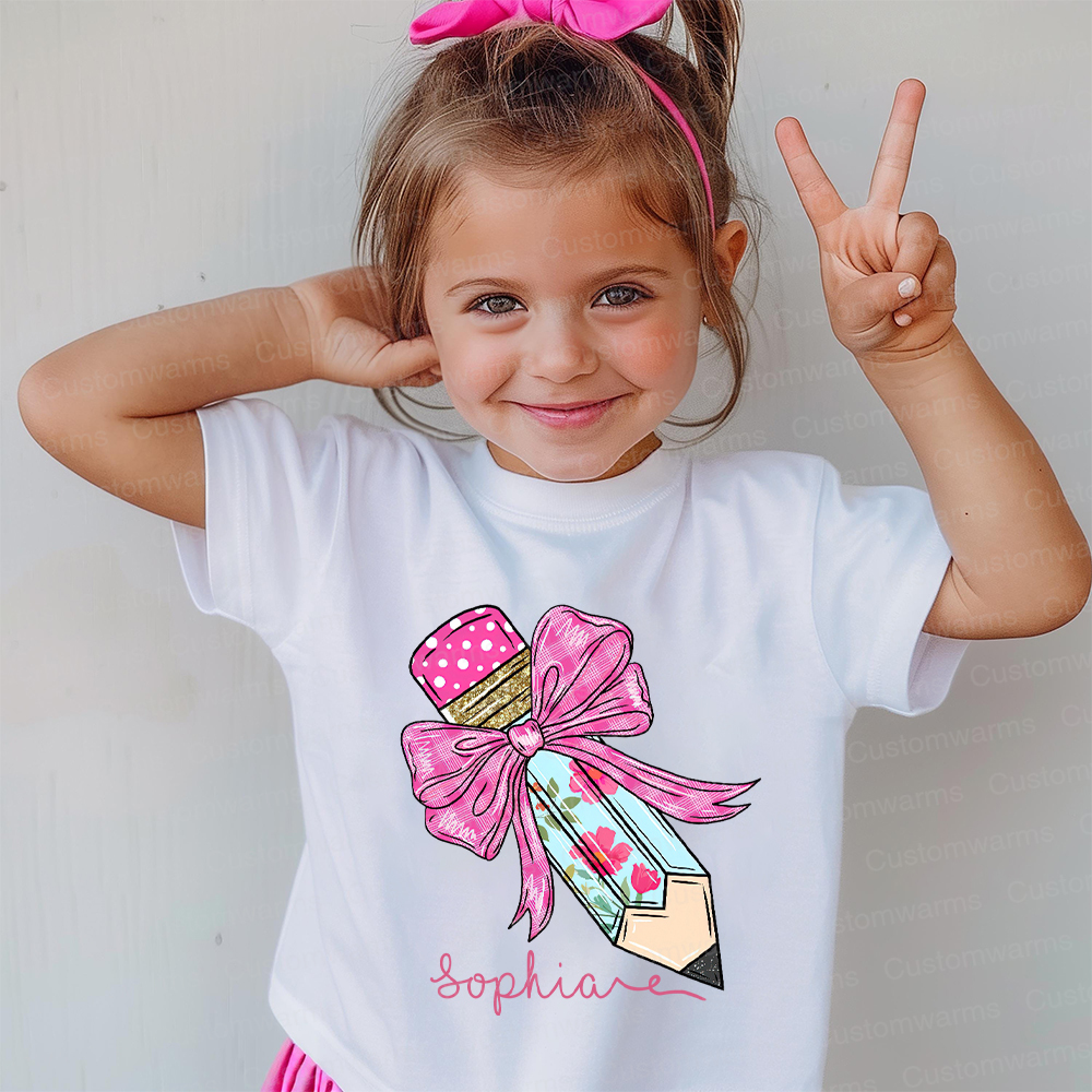 Personalized First Day Of Back To School Shirt | CWSchool15