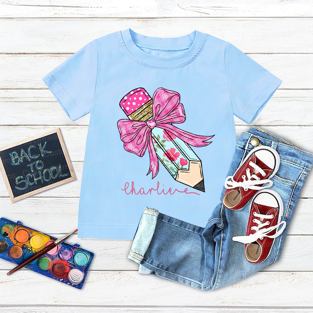 Personalized First Day Of Back To School Shirt | CWSchool15