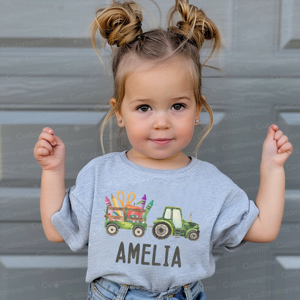 Personalized First Day Of Back To School Shirt | CWSchool16