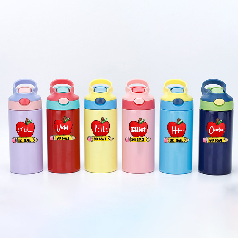 Personalised BPA Free 12oz Kid Water Bottles | YouBottle77