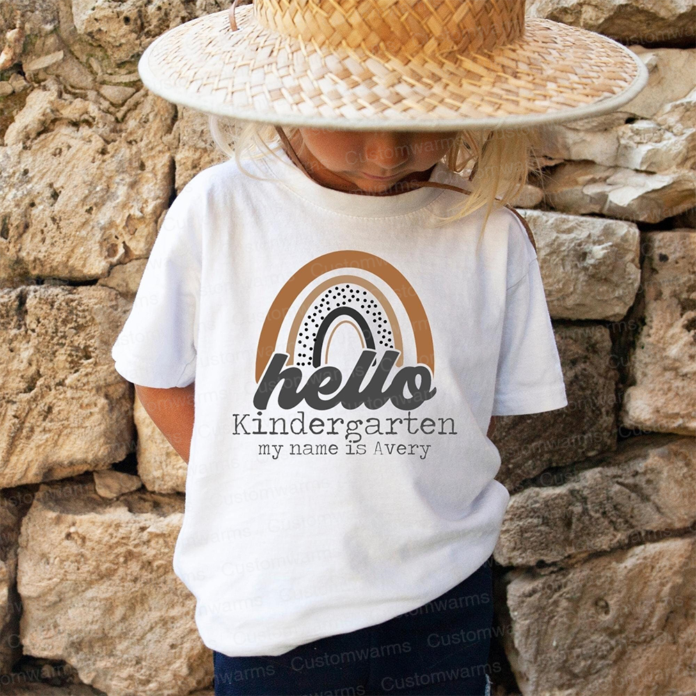 Personalized First Day Of Back To School Shirt | CWSchool21