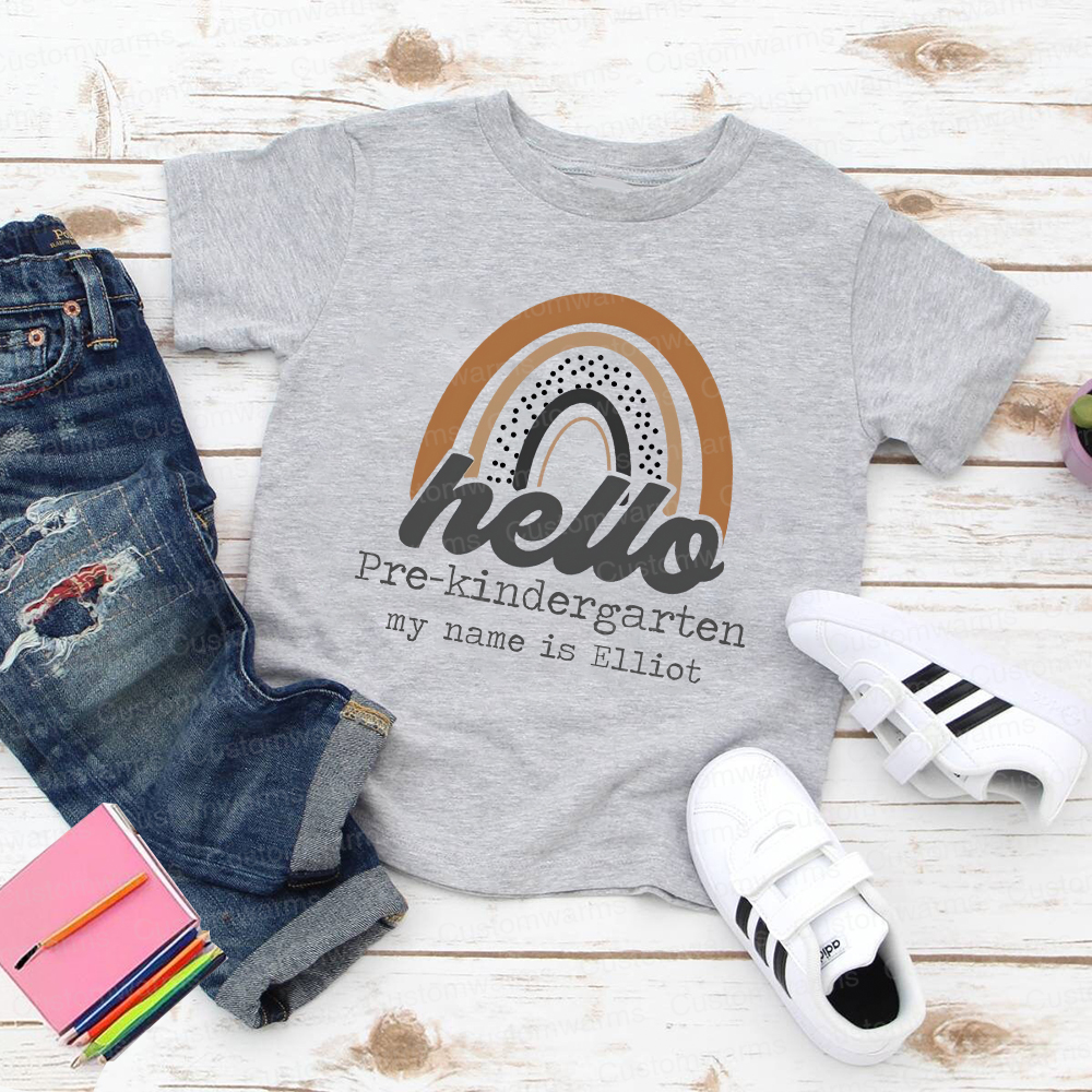 Personalized First Day Of Back To School Shirt | CWSchool21