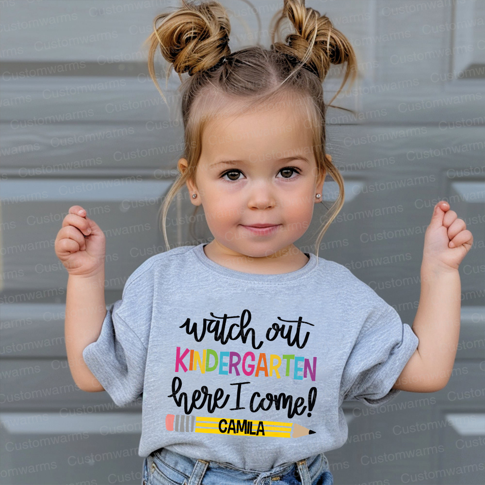 Personalized First Day Of Back To School Shirt | CWSchool23
