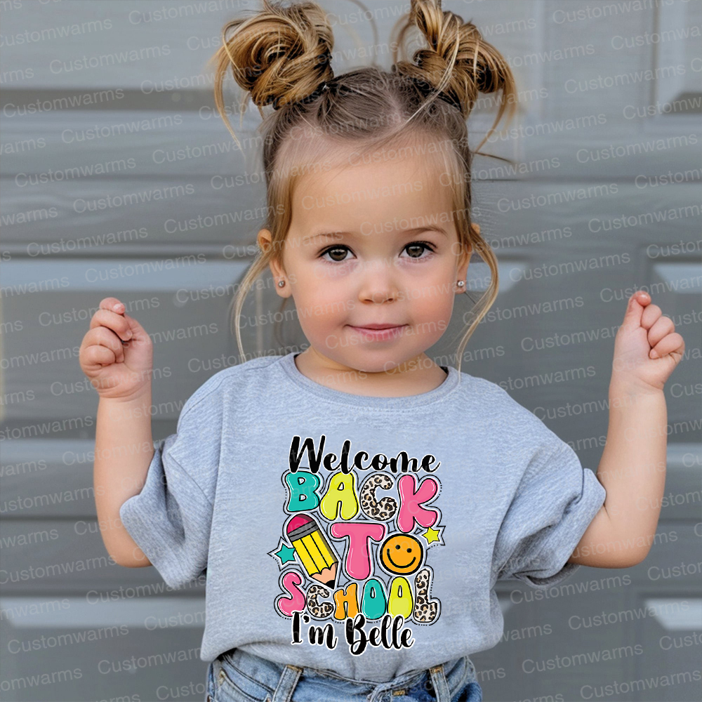 Personalized First Day Of Back To School Shirt | CWSchool29