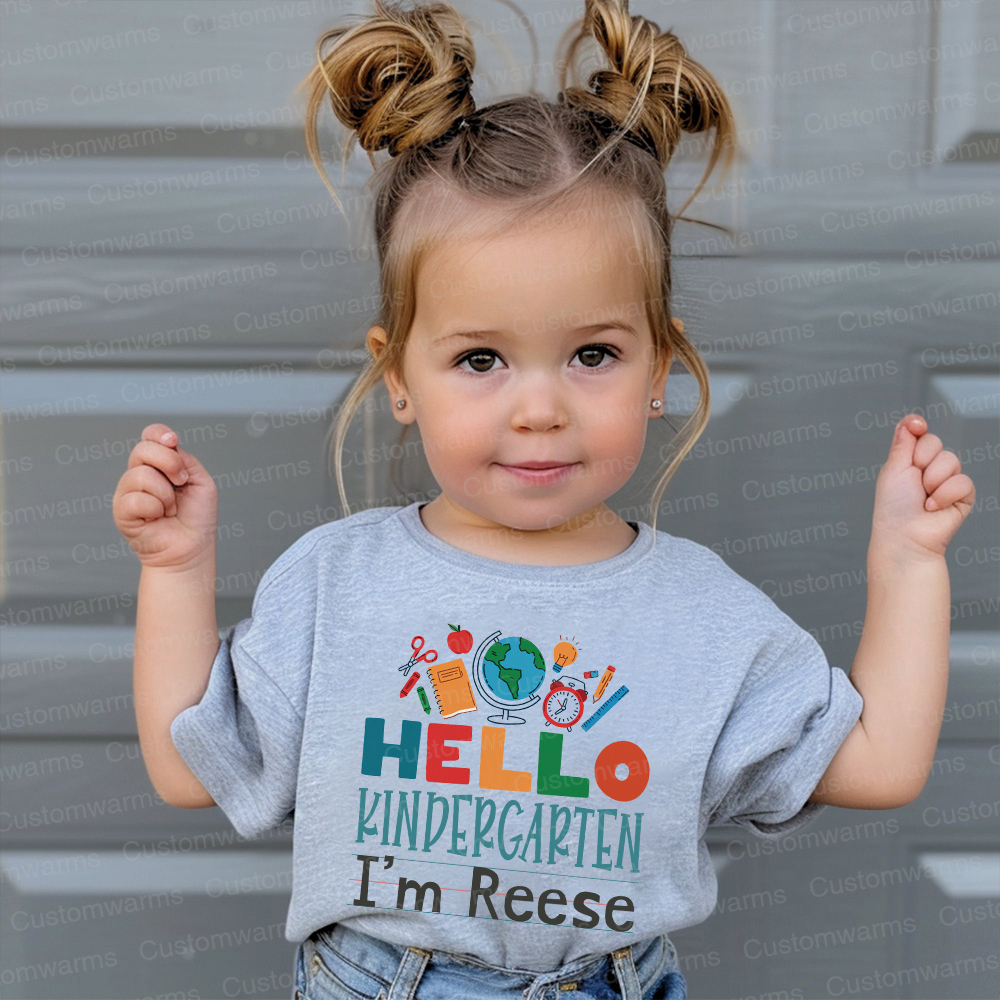 Personalized First Day Of Back To School Shirt | CWSchool31