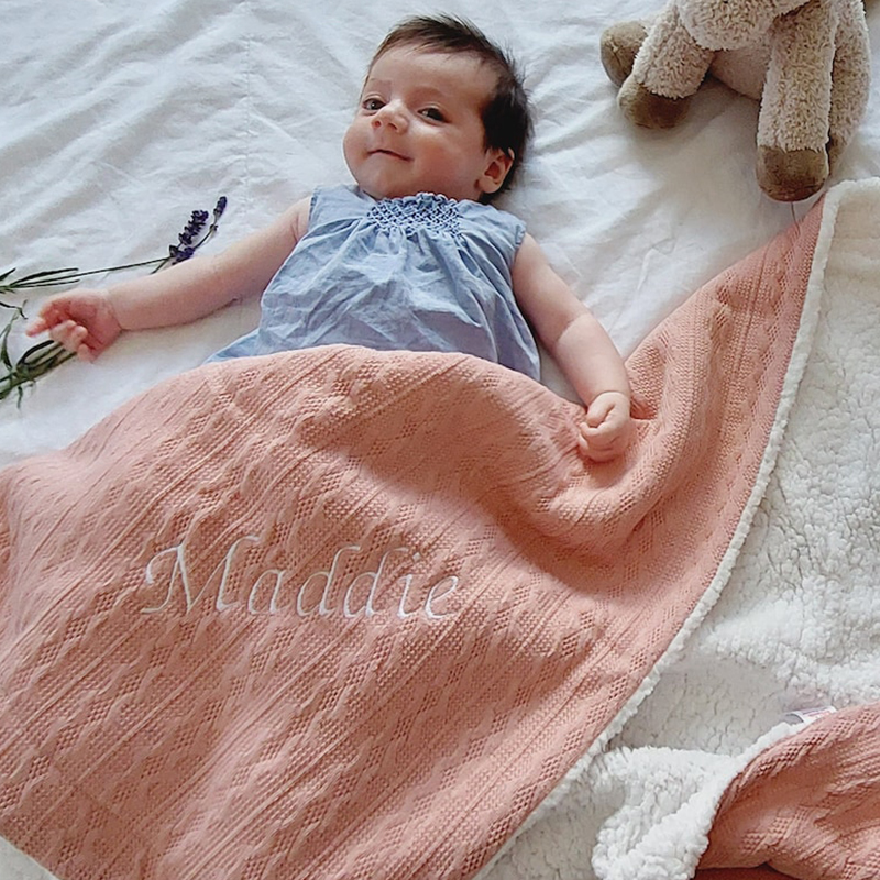 Personalized Lovely Kid Blanket for Comfort & Unique | CWbaby15