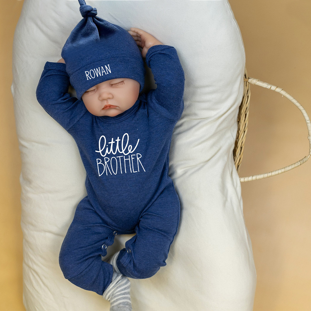Personalized Little Brother Coming Home Outfit | CWBaby20301