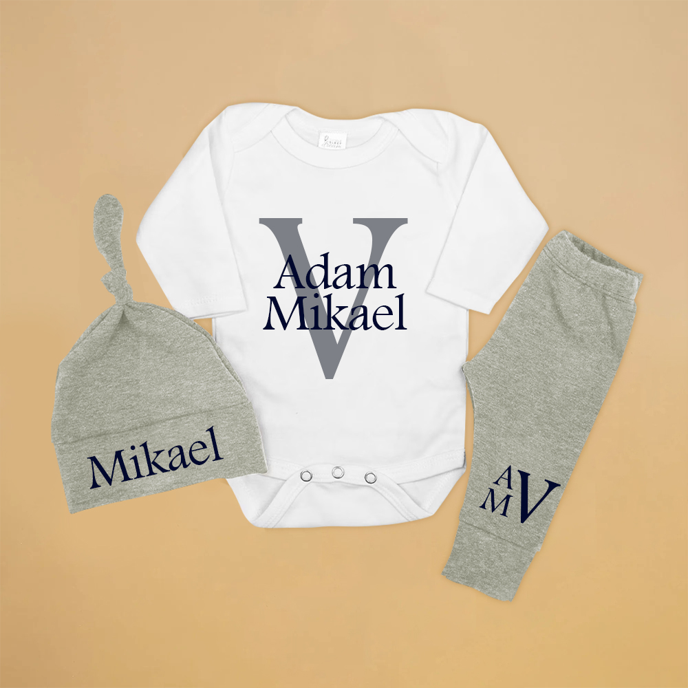 Personalized Baby Coming Home Outfit Set | CWBaby270