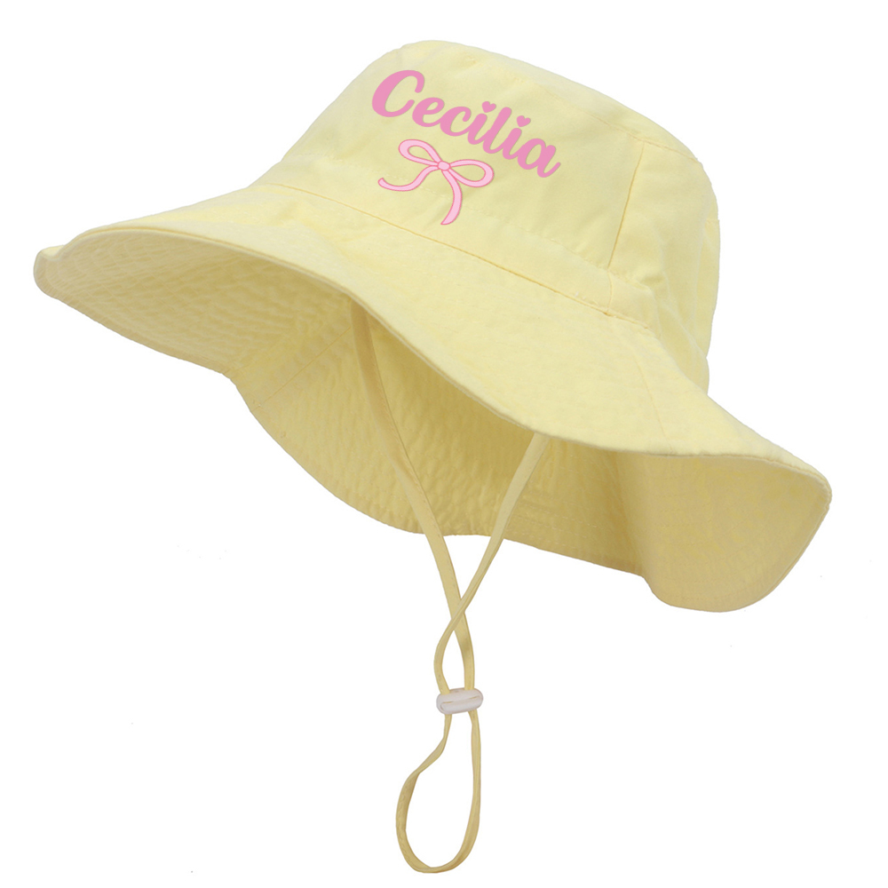 Personalized Kids Summer Bucket Hat for Comfort & Unique | CWBeach198